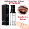 Pudaier Eye shadow Primer Cream Base Makeup Prolong Eye and Face Primer Gel Brighten Waterproof eyeshadow foundation anti wrinkle base