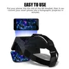 VR / AR نظارات 3D نظارات واقعية واقع سماعة AR نظارات الواقع المعزز لعبة العارض الفيلم العالمي ل iOS / أندرويد الهاتف