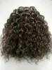 Brasileiro Humano Remy Cabelo Humano Remy Natural 1b # / Médio Marrom 4 # Trama Do Cabelo Humano Extensões de Cabelo Duplo Desenhado