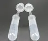 Tubo EP de prueba de centrífuga de plástico transparente, 300 Uds., 5ml, con contenedor de muestra graduado para suministros de laboratorio