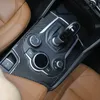 2017-18 per Alfa Romeo Giulia Stelvio Accessori Auto Central Gear Panel Cover Shift Decoration Adesivo in fibra di carbonio Autoadesivo