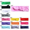 14 kleuren elastische doek geknoopt konijnenoren zachte baby hoofdband ins kinderen haarbands