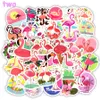 Waterproof Cartoon Animal Mixed Stickers for Children Adults DIY Desktop Wall Home Decoration Helmet Bicycle Luggage Creative Gift Stickers