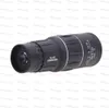 Portable 16 X 52 High Over Binoculars Telescope Monocular 66 / 8000M Plastic Binoculars Outdoor Black Outdoor Sports Telescope LLFA