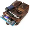 Men039s Vintage Vollnarben-Rucksack aus echtem Leder, Outdoor-Reisen, Weekender, Business-Laptoptasche, Schule, Crazy Horse-Rucksack, Ba4506767