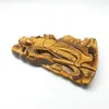 Naturlig tiger öga guan gong hänge manlig dominerande öppning långt stycke hänge wu cai shen yu pei