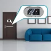 Freeshipping 4,3 tum TFT LCD-skärm Människokroppsdetektor Video Door Phone System Visual Intercom Doorbell Night Vision Indoor Monitor