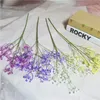DHL free shipping Gypsophila silk baby breath Artificial Fake Silk Flowers Plant Home Wedding Party Home Decoration 4colors