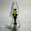 7.8 Inch Lava Lamp Bong Showerhead Perc Dab Rig Smooth Water Pipe Heady Glass Bong Oil Rigs XL-LX3