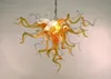 Лампы Amber Chanssteriers для домашнего декора подвесные светильники Энергосберегающие источники света Ручной взорванной стеклянной люстры