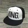 Embroidery King Queen Letters Baseball Caps Fashion Lovers Couples Hip Hop Snapback Hats Valentine's Day Gifts