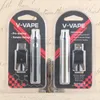 Vaporizador de cera Botón de presión Batería vape o.pen precalentamiento 510 Hilo Voltaje variable 350 650 mAh blister paquete de caja al por menor kit