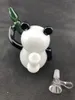 Bong panda en verre entier 2018, bol en verre personnalisé pour transport14mm4890432