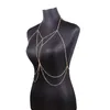 Vrouwen sexy badpak ketting gouden body chain taille buik kettingen mode strand sieraden voor dames en zanderige drop verzending