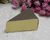 100 PCS new creative foil triangle cake gift box birthday parties, wedding and engagement gift box