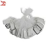 100pcs 26x15mm Bijoux blancs Artisanat Tarification Etiquette Tie Chaîne Price Tag Silver Frontière Blanc