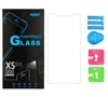 Displayschutzfolie für iPhone 14 Plus 13 12 Mini 11 Pro XS Max XR 8 7 Samsung A51 A71 LG Stylo 5 gehärtetes Glas