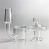 Casquette de carbonache à quartz de quartz de 25mm avec narguilé 4mm d'épaisseur à fond plat de 10mm 14mm de 18mm 18mm Toro Casquettes pour fumer