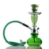 Shisha Shisha Bong Rohr Komplettset - Cool Mini Kürbis Shisha Glasvase Ein Schlauch One Tong 11 Zoll