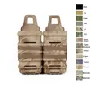 Tactical Airsoft Vest Accessory Box Holster Set Molle Clip Fast Mag Magazine Etui No06-101