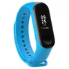 NEW Colorful Silicone Alternative Strap for Xiaomi Mi Band 3 smart Wristband replacement Wrist band Belt