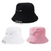Bucket Hat Unisex Folding Hunting Fisherman Outdoor Cap Cool Girl Boy Iron Ring Fisherman Hiphop Hat Solid Outdoor Cotton Sunhat256I
