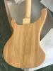 Custom Shop 4003 Rick 4 corde basso in legno naturale due uscite jack basso elettrico accessori importati dalla Corea del Sud