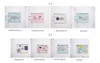 1PC New A4/A5 Oxford Cloth Storage Bag School Office Supply Transparent Loose sheet Notebook zipper Self-sealing File Holder Creative Gifts