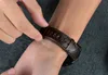 Cinturini per orologi Cinturino URVOI per Galaxy Gear S3 R760 R770 Cinturino retrò in vera pelle con chiusura Design classico Sostituzione 22mm