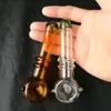 Pipes pour fumer bongs Fabrication Narguilé soufflé à la bouche 2 pots de fumée colorés ronds