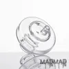 Vidro UFO carb cap Universal Dome 2mm 3mm 4mm de Quartzo Grossa Banger Prego Enail 19mm de Diâmetro 34mm Dab Domeless Rig DHL 662