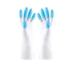 Ménage Gants En Caoutchouc Latex Lavage Cuisine Plat De Nettoyage De Voiture Plombier Gants Longs Anti-dérapant Organisation Ménage Outils 32cm nouveau