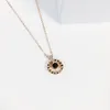 Nouvelle Arrivée Rose Or Argent Je t'aime Projection Pendentif Collier Romantique Amour Mémoire De Mariage Collier