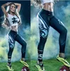 Nouvelle mode femmes Legging 3D Galaxy Leggings imprimés pour les femmes Leggings d'entraînement Yoga pantalon Stretch Tights Sport Rugby Leggings 4540