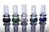 Bol en verre coloré 14mm Joint Hookahs 18mm Bol en verre Accessoire Fumer Dab Rigs Bols