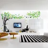 Adesivos de parede árvore verde, grande removível, sala de estar, tv, arte de parede, decoração de casa, faça você mesmo, pôster, vinilos paredes