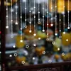 Adesivo da parete Stella di Natale Decorazioni per vetrine per la casa Decalcomania per festival 2018 Accessori per la decorazione della casa di Capodanno adesivo muursticker #BF