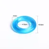 Silicone Time Delay Penis Ring Cock Rings Produits pour adultes Male Sex Toys Crystal Ring Couleur Aléatoire