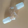 Горячий стеклянный адаптер 14 мм и 18 мм, мужской мундштук, стеклянный адаптер, стеклянный мундштук для водяных бонгов