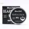 30g Blue ZOO men's face mustache wax and beard care cream tasteless sandalwood orange 4 flavors