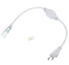 110V 220V EU US Strömförsörjningsljustransformator för 3014 5050 2835 5630 LED-remsor US EU-strömpluggadapter Tillbehör MYY