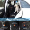 Tappetino per auto per animali domestici Coprisedili posteriori per la sicurezza del cane Impermeabile Amaca Coperta Tappetino Interni per auto Accessori da viaggio Tappetini per animali in nylon Oxford9589505