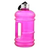 2 2l Large Capacity Plastic Water Bottles Outdoor Sports Gym Fitness Training Camping Running Workout Water Bottle3946609