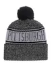 Livraison gratuite-2018 nouveau bonnet de Football Pittsburgh chapeau de laine d'hiver