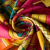 New Twill Silk Scarf Women Dream Works Print Square Scarves Fashion Wrap Female Foulard Large Hijab Shawl Neckerchief 130130CM4580834