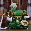 Antique telephone landline Continental retro phone American home fixed-line fashion creative horse to success