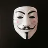 500pcs全体のハロウィーンマスクv vendetta mask匿名の男fawkesファクスドレスアダルトコスチュームアクセサリーパーティーマスク1020063