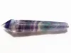 Tubo da 6,8-7,2 pollici con bacchetta di cristallo di fluorite naturale, tubo di fumo, punto di pietra preziosa, con 3 filtri metallici e 1 spazzola per la pulizia curativa