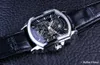 Zwycięzca klasyczny designer srebrny stal nierdzewna obudowa ze sobą obserwuje najlepsze marka mechaniczna automatyczna zegarek zegar