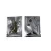 6 * 9cm (2.36''x3.54'') Termosaldabile Open Top Clear Front Mylar Food Packing Bag 500pcs / lot Sacchetto di stoccaggio sottovuoto a prova di odore di polvere di caffè essiccato